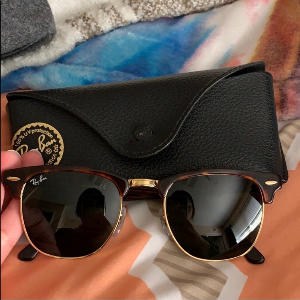 Rayban clubmaster sunglasses tortoise